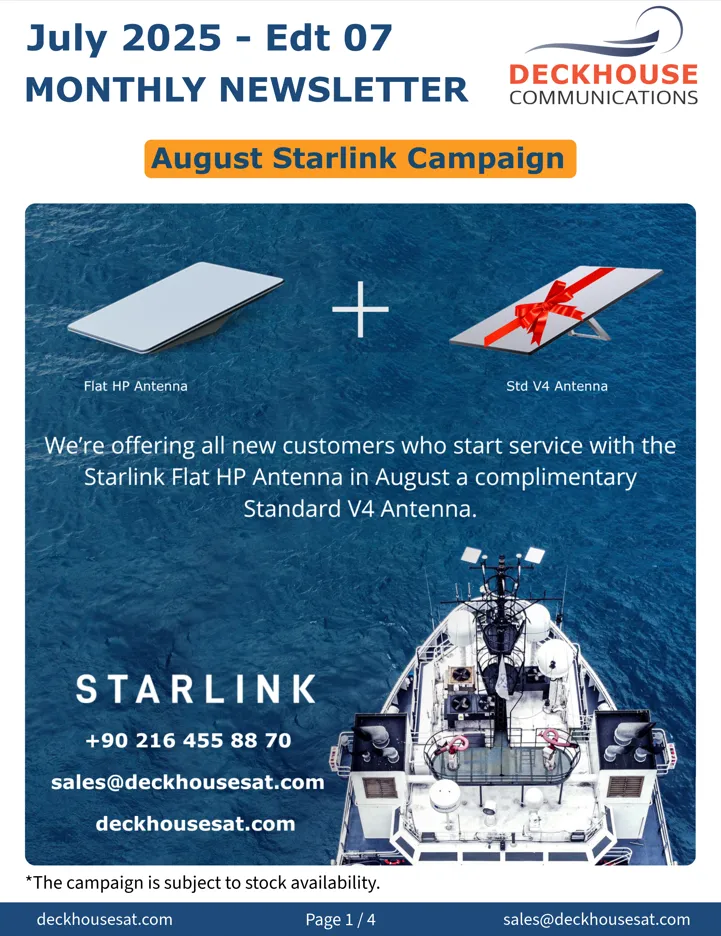 Deckhouse July Newsletter