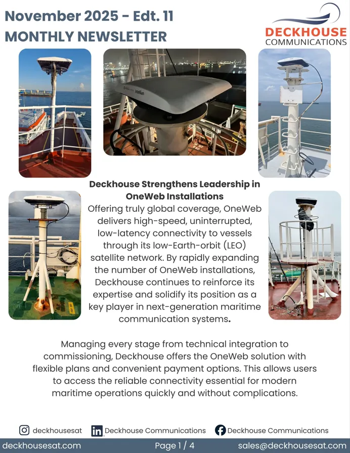 Deckhouse November Newsletter